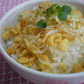 にゃぁくん's cooksnap of when they made 桜エビ＆揚げ玉丼.