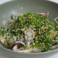 Hoink's cooksnap of when they made しらすだい！大根おろしとしらすの和え物.