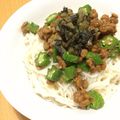 oshishi's cooksnap of when they made 納豆とオクラのねばねばそうめん.