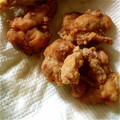 ぴーちゃんぱぱ's cooksnap of when they made 定番♪鶏のから揚げinほんのり塩麹.