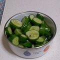 まり餅's cooksnap of when they made 簡単なのに絶品！きゅうりの昆布茶漬け☆.