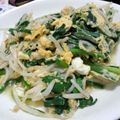 たまごきらい's cooksnap of when they made ５分。ニラ玉炒め。簡単だけどおいしい。.