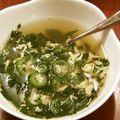 ＫＲＭＫ２２２'s cooksnap of when they made 簡単！モロヘイヤとオクラのたまごスープ☆.