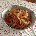 まほpapa's cooksnap of when they made 簡単★5分でできちゃうチャプチェ～野菜編.