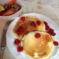 meta:'s cooksnap of when they made ＨＭで☆自作リコッタチーズ入りパンケーキ.