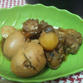 ひつじ0822's cooksnap of when they made めっちゃ簡単！手羽元と卵の甘辛煮.