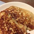 きょうももぐもぐ's cooksnap of when they made バナナとヨーグルトのパンケーキ.