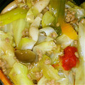 erigou's cooksnap of when they made 簡単☆あっさり和風麻婆キャベツ♪.