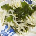 tamamiya55's cooksnap of when they made もやしとワカメのナムル.