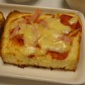 リラシャン's cooksnap of when they made 食べやすい♪ハムチーズトースト☆.