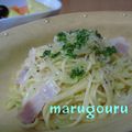 まるごーる's cooksnap of when they made ふわふわさっぱりカルボナーラ♥.