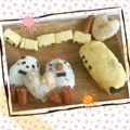 ひぴちゅー's cooksnap of when they made ドクターイエロー　キャラ弁当.
