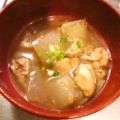 nyangomama's cooksnap of when they made 冬瓜と鶏肉のこっくり煮(^^).