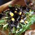 ck_yukky's cooksnap of when they made 水菜とひじきのサラダ.