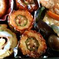 ツインズ♀ママ's cooksnap of when they made オクラ入りちくわの焼肉タレ炒め.