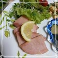 ＴＯＭＯＷＡＴ's cooksnap of when they made レモン風味のハムステーキ.