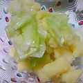 はぴはぴclover's cooksnap of when they made にんにくキャベツの男爵ポテトサラダ♪.