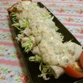 赤い電話's cooksnap of when they made 豚しゃぶのキャベツ巻き✥梅ﾏﾖｿｰｽで✥.