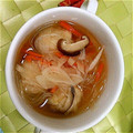 ととろ＆めい's cooksnap of when they made ふんわり♪とり団子と春雨のスープ.