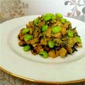 ニコニコまっきー's cooksnap of when they made 受験生のお弁当に☆筍＆卵のひじきサラダ.