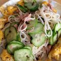 ブラックパプリス's cooksnap of when they made 塩こん部長の冷やしそうめんチャンプルー.