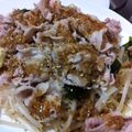カチュ21's cooksnap of when they made 豚ばらと温野菜のにんにく胡麻ソース.