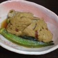 新妻あや's cooksnap of when they made オクラとがんもの煮物.