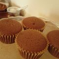 xoco's cooksnap of when they made チーズクリームと苺のココアカップケーキ.