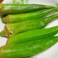 6mori's cooksnap of when they made オクラの下処理.