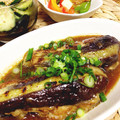 ゃぁゃ's cooksnap of when they made 茄子の挟み焼き　オイスターソース煮込み.