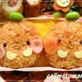 カリメロまま's cooksnap of when they made 簡単♡りんごちゃん弁当♡キャラ弁.
