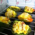 キムチアキ's cooksnap of when they made ピーマンの卵詰め.