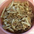 さんだるゆっち's cooksnap of when they made レンコンと豚ひきのカレー炒め.