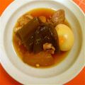 もっこすあぐー's cooksnap of when they made 豚足先　煮付け（チマグーの煮付け）.