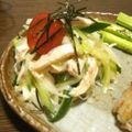 ＲＫまま's cooksnap of when they made 大根、ハム、チーズ、チリマヨサラダ.