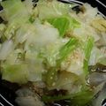 豆と麦's cooksnap of when they made キャベツのお浸し.
