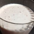 ameちん's cooksnap of when they made 豆乳☆いちごシェイク.