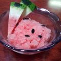 くまのすke's cooksnap of when they made 爽やか！すいかのシャーベット.