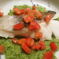 ワタミチ's cooksnap of when they made おもてなしに✧　たらのグリーンソース♪.