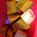 ryonpixy's cooksnap of when they made かぼちゃのうま煮【ルクエで簡単】.