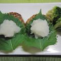 さとみりん's cooksnap of when they made 簡単 ジューシー 和風おろし ハンバーグ.