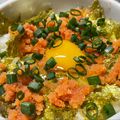 ★なみ☆'s cooksnap of when they made 忘れられない明太子と卵の丼.