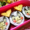 zakkiiM's cooksnap of when they made ピカチュウの恵方巻き.