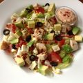 YLisa's cooksnap of when they made 豪華なコブサラダ.