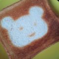 honey19's cooksnap of when they made 簡単★キャラトースト★.