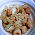 saidaiji's cooksnap of when they made ちくわとキャベツの甘辛炒め.