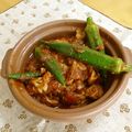 komutatata's cooksnap of when they made ポークとオクラのトマトソース煮.