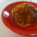 mihokid's cooksnap of when they made ふわしゅわ♪全粒粉のパンケーキ.