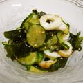 デカちゃん's cooksnap of when they made キュウリとワカメのゴマ酢和え.