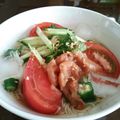 tyang's cooksnap of when they made さっぱり梅そうめん.